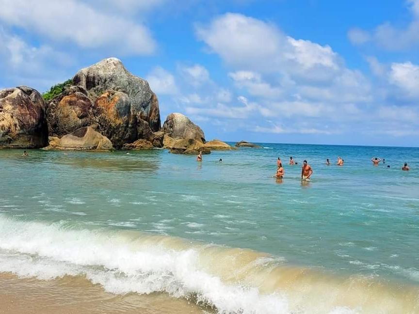 Apartamento Na Praia Da Enseada, 100 Mt Praia Sao Francisco do Sul Exteriér fotografie