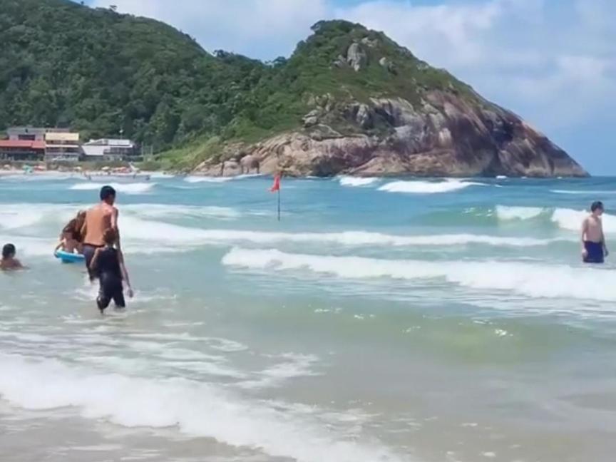 Apartamento Na Praia Da Enseada, 100 Mt Praia Sao Francisco do Sul Exteriér fotografie
